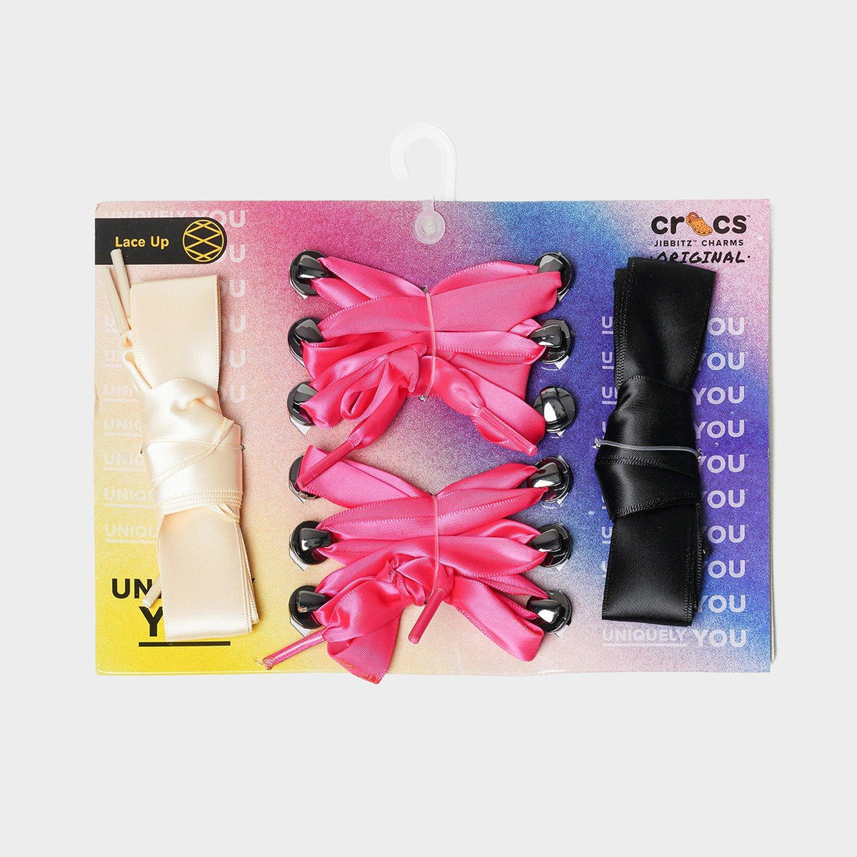 Multi Crocs Ribbon Lace Jibbitz Charms - JD Sports Singapore