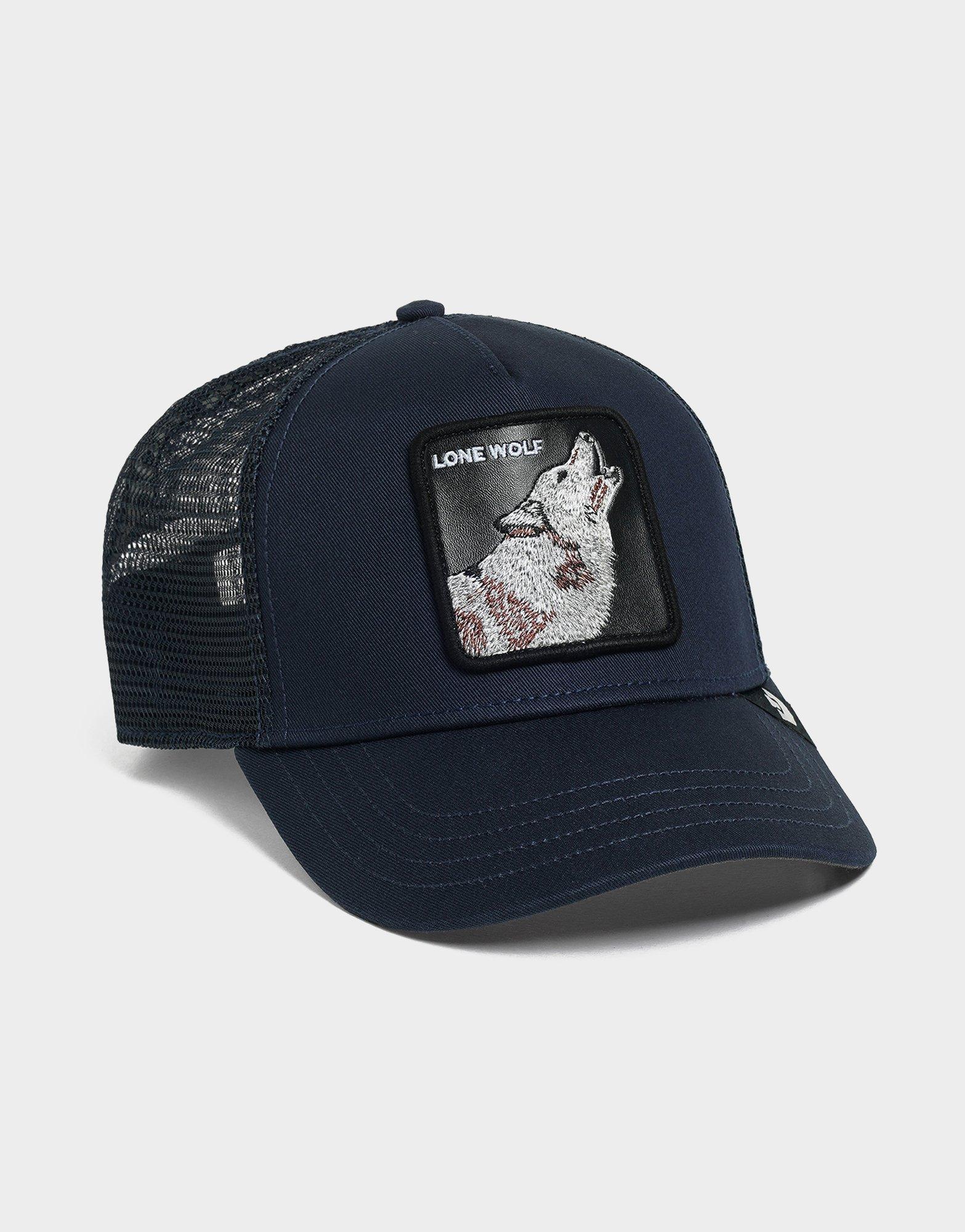 Lone Wolf Animal Trucker Hat