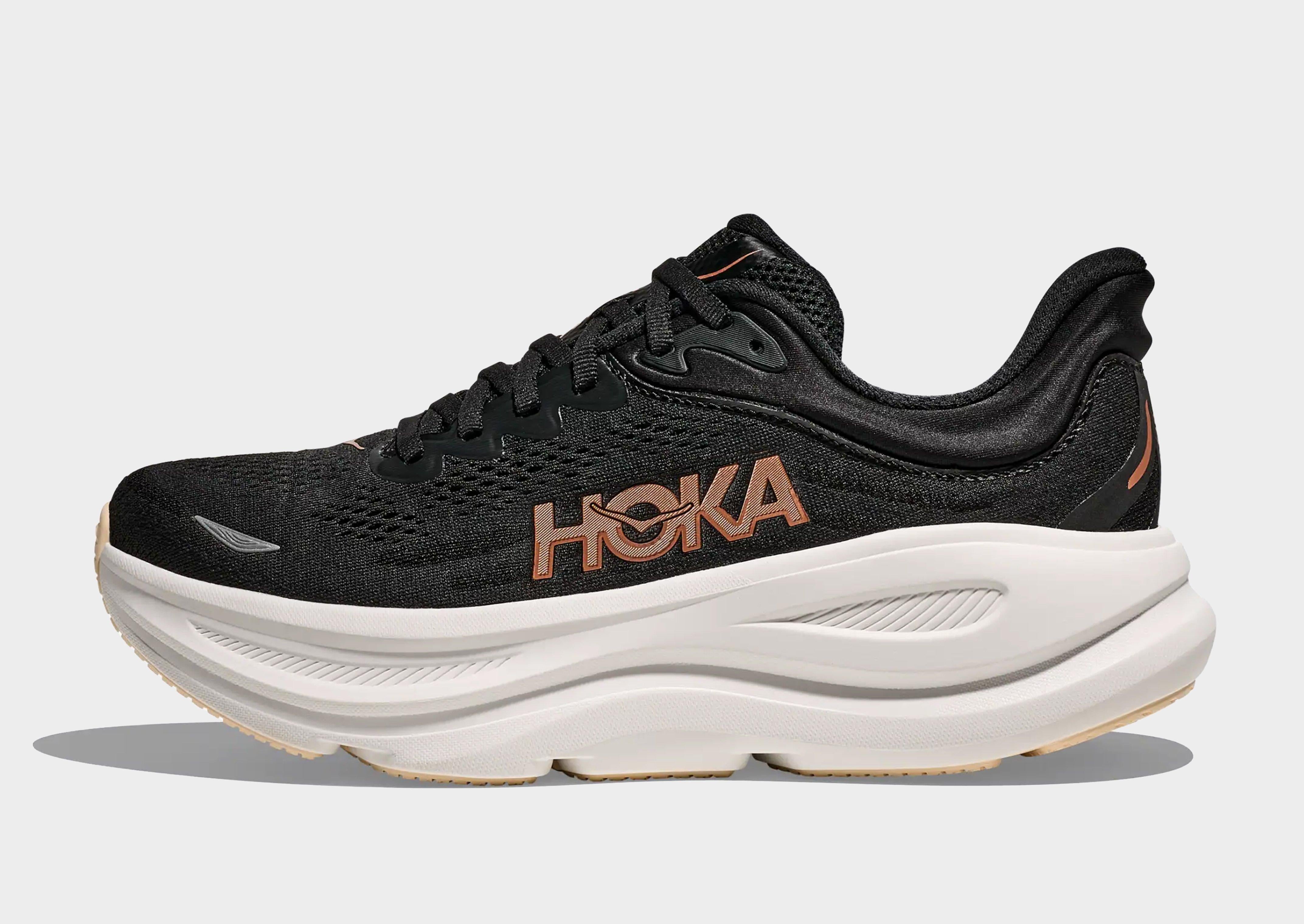 Black Hoka Bondi 9 Women's - JD Sports Singapore