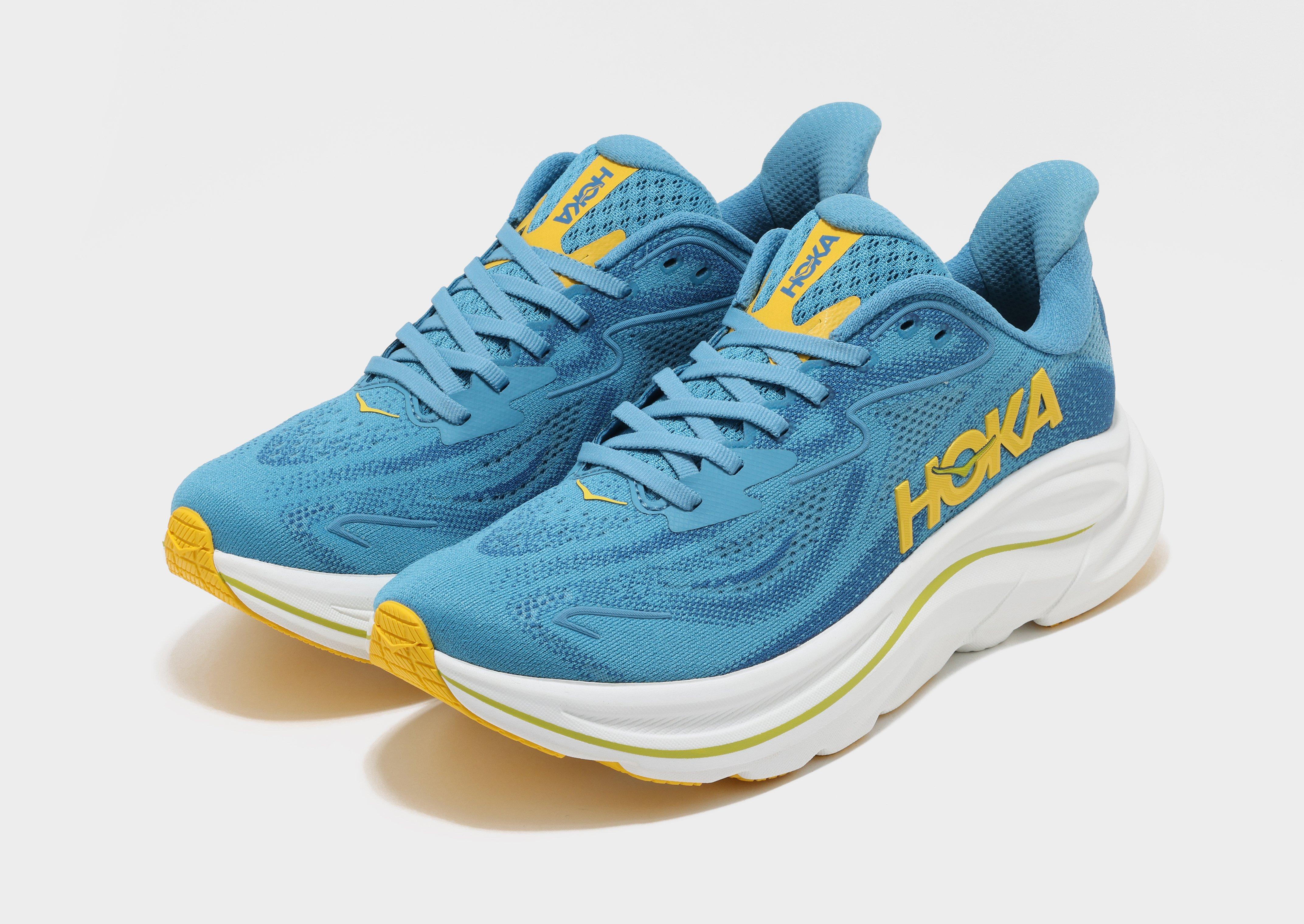 靴 HOKA CLIFTON 10 Blue Hoka Clifton 10 - JD Sports Singapore