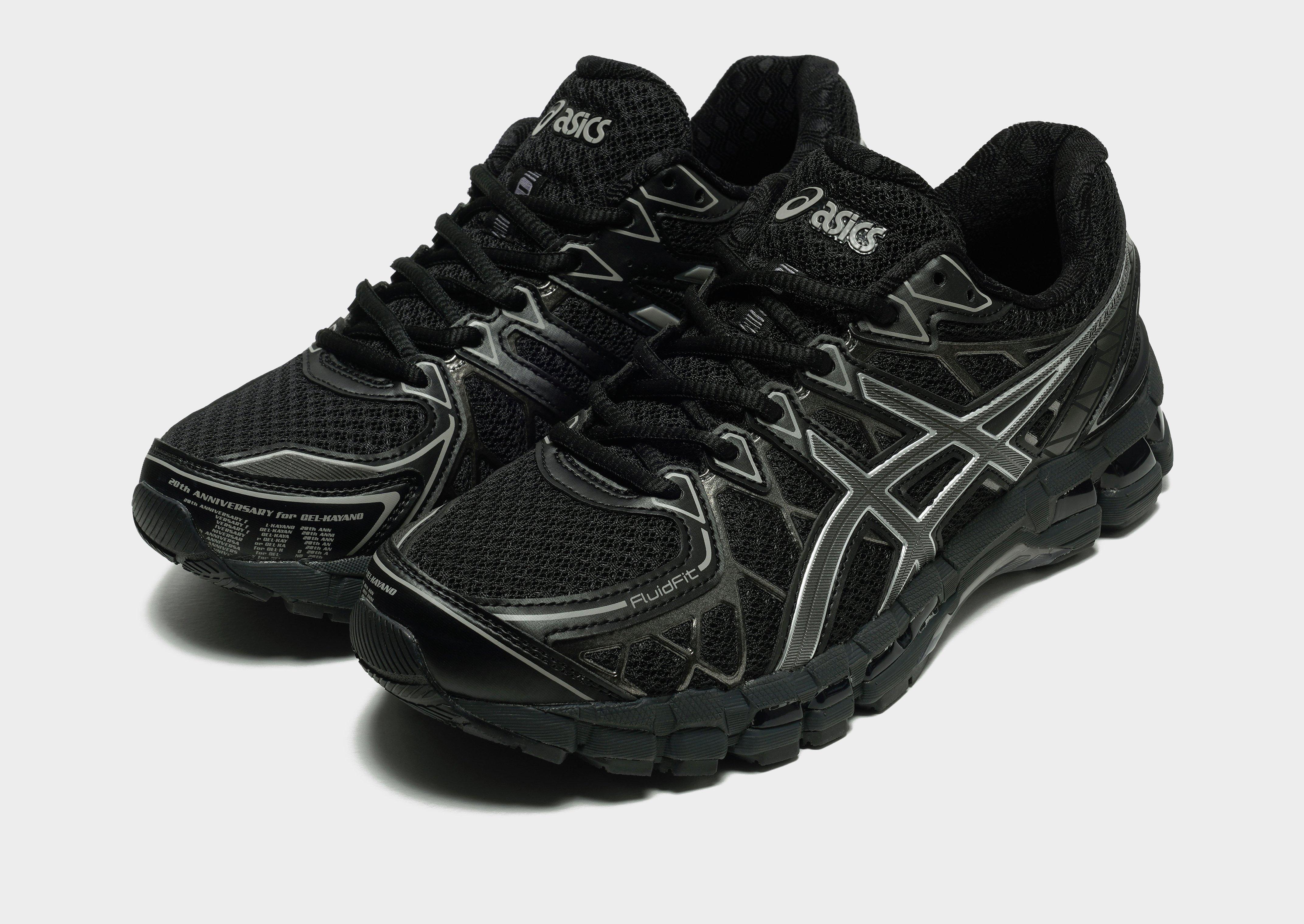 Black Asics GEL-KAYANO 20 - JD Sports Singapore