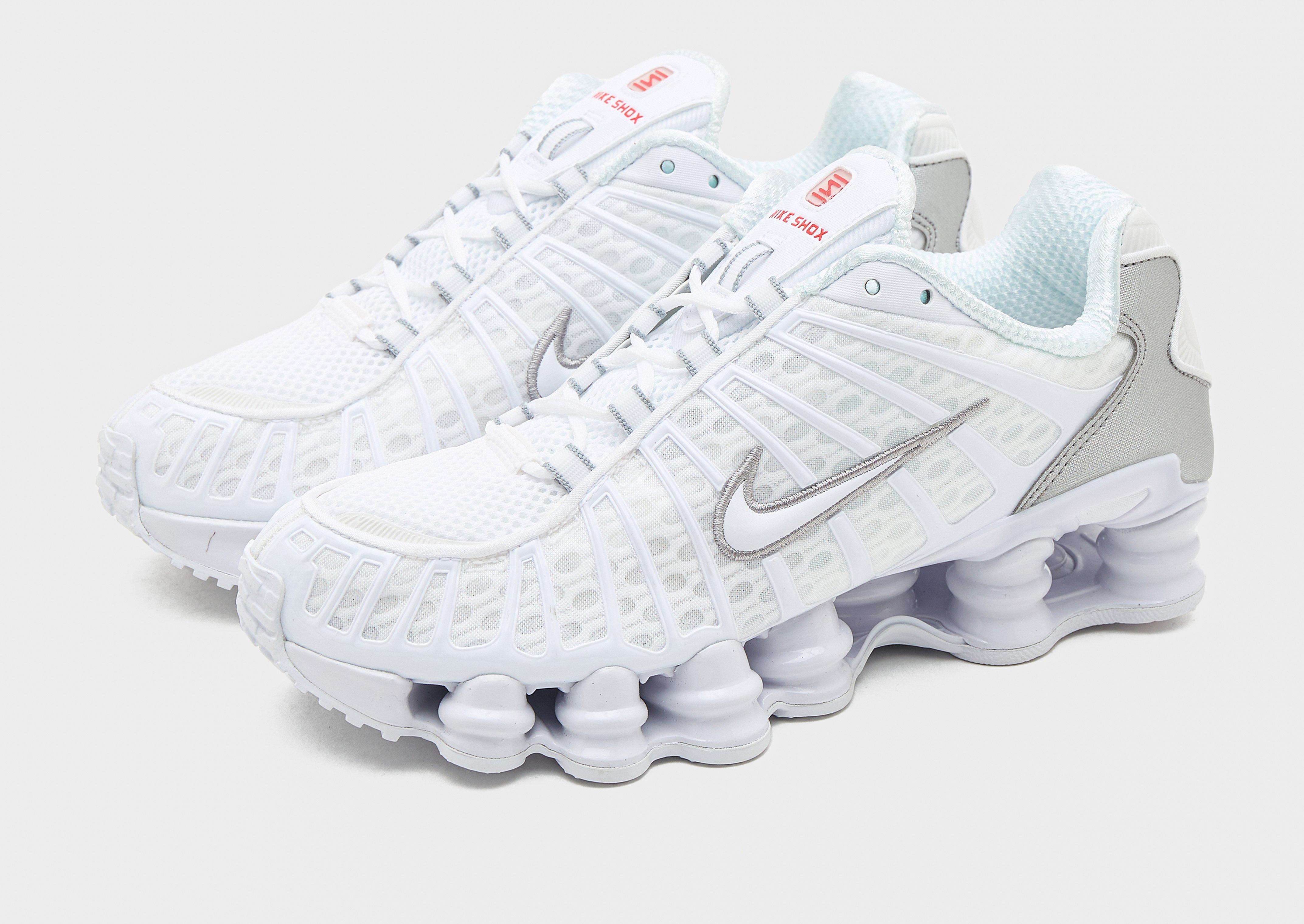 White Nike Shox TL - JD Sports Singapore
