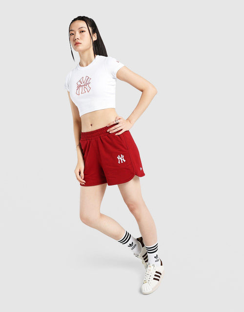 MLB LNY New York Yankees Ribbed T‑Shirt