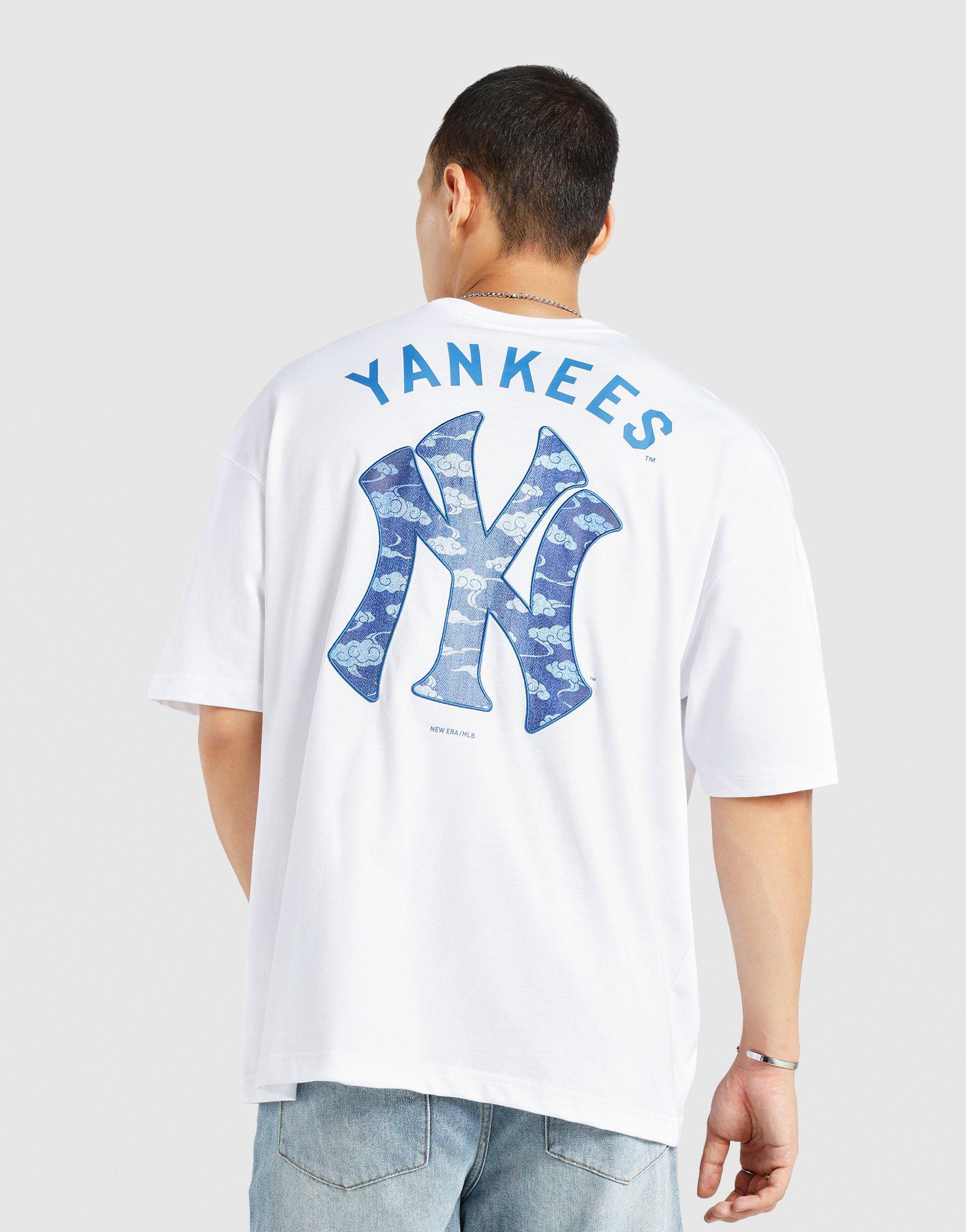 MLB White New Era Cap Co. MLB LNY New York Yankees T‑Shirt - JD Sports