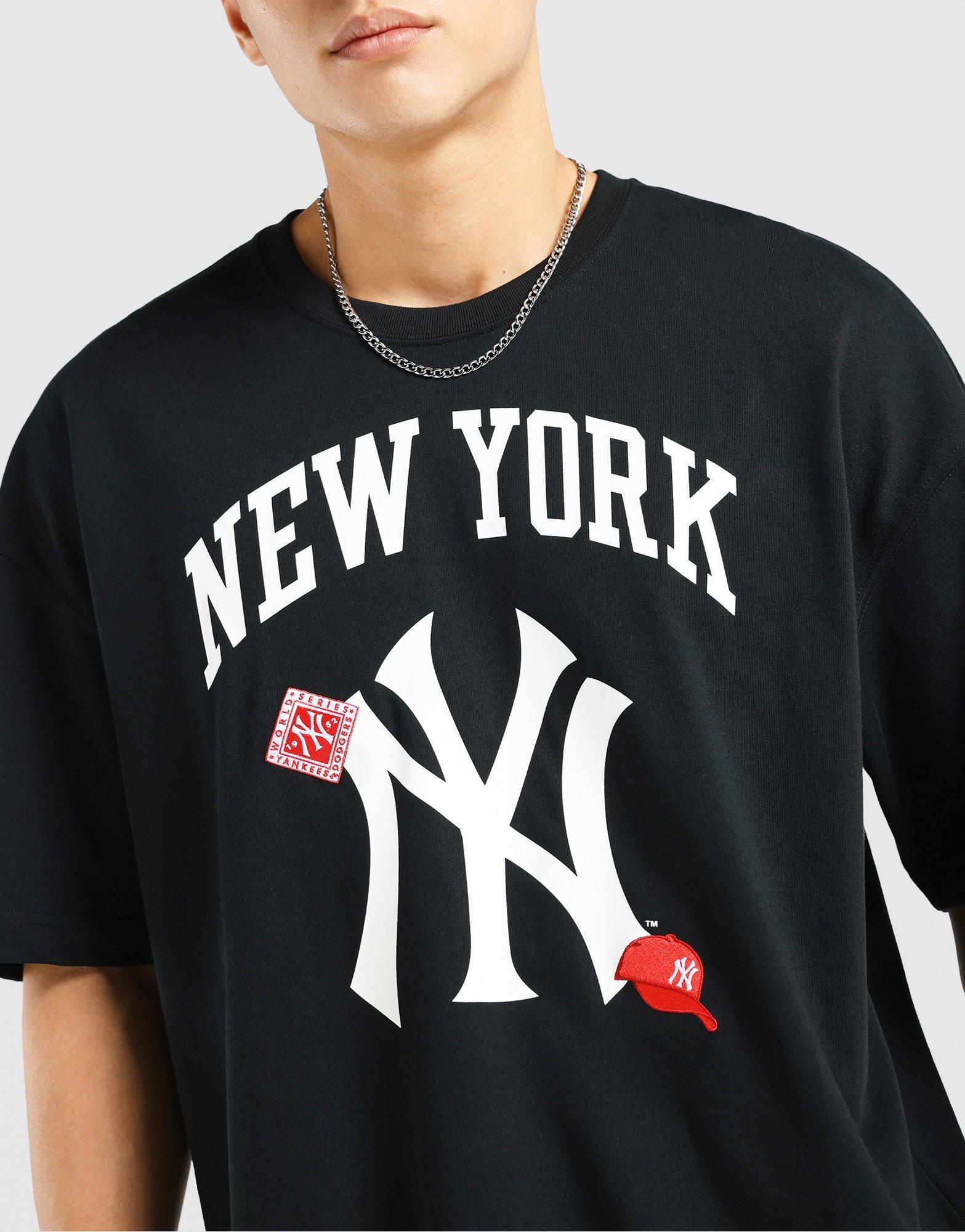 FCRB F.C.R.B. MLB NY Yankees tシャツ L Black New Era Cap Co. MLB LNY New York Yankees T‑Shirt - JD Sports