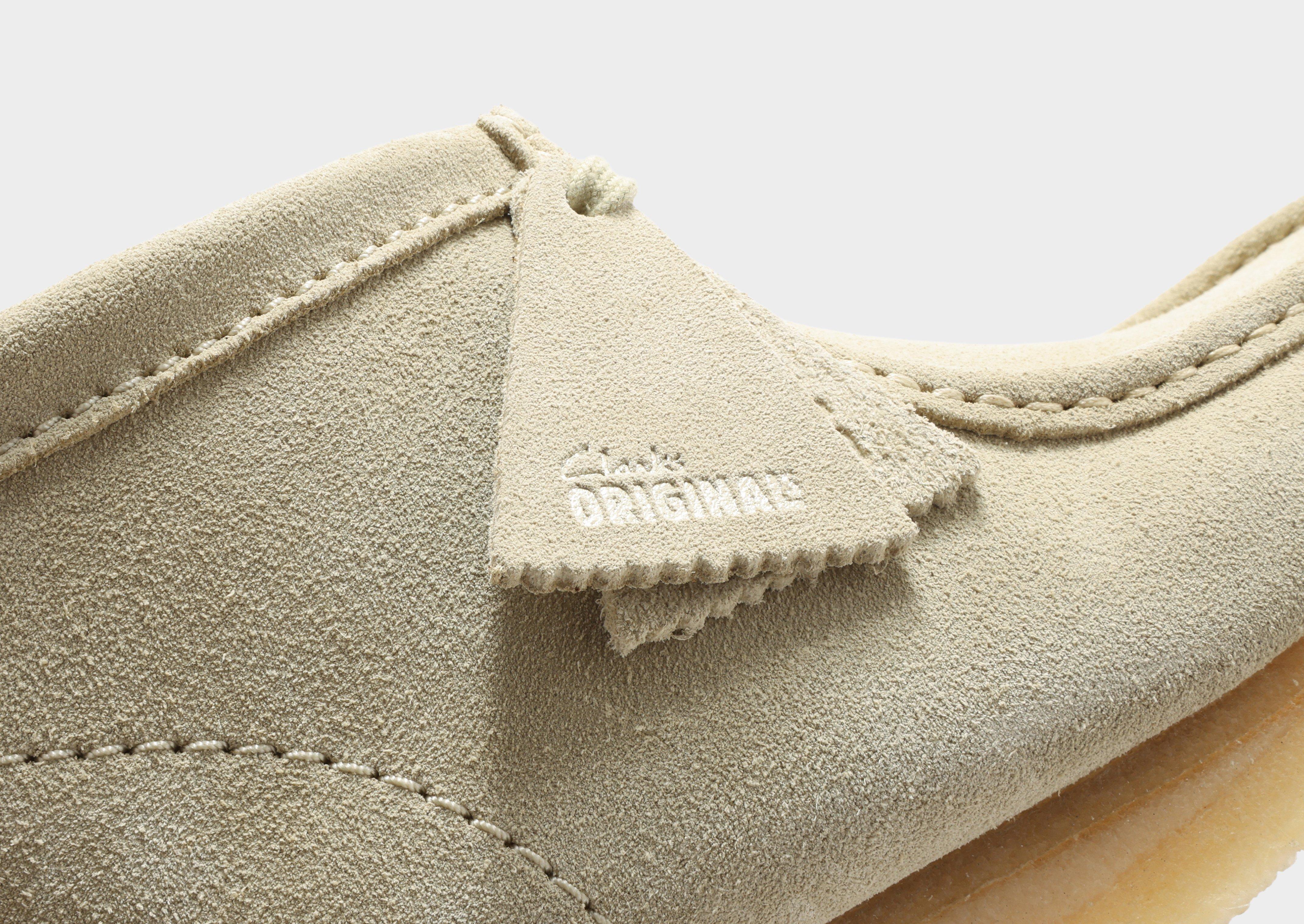 Beige Clarks Originals Wallabee Boot - JD Sports Singapore