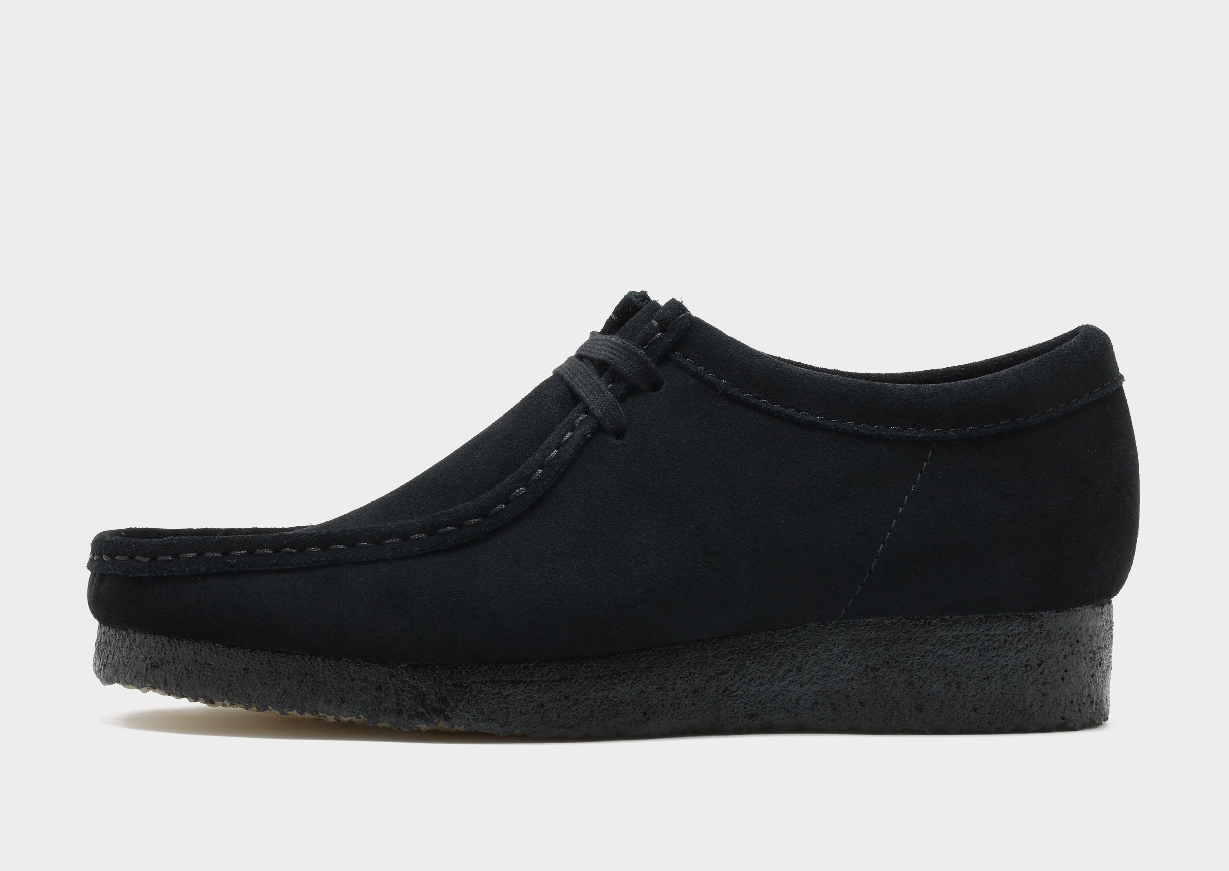 Black Clarks Originals Wallabee - JD Sports Singapore
