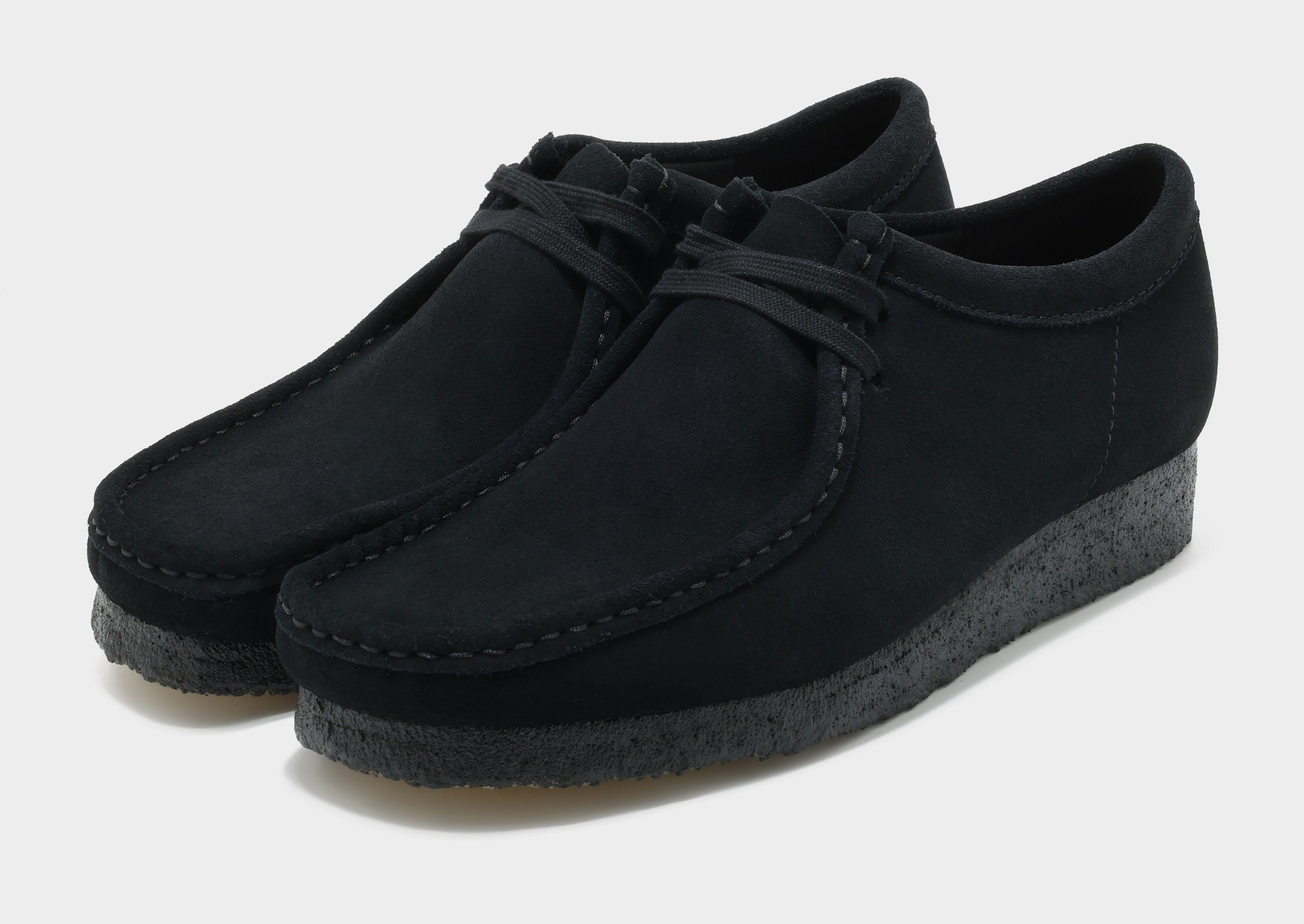 Black Clarks Originals Wallabee - JD Sports Singapore