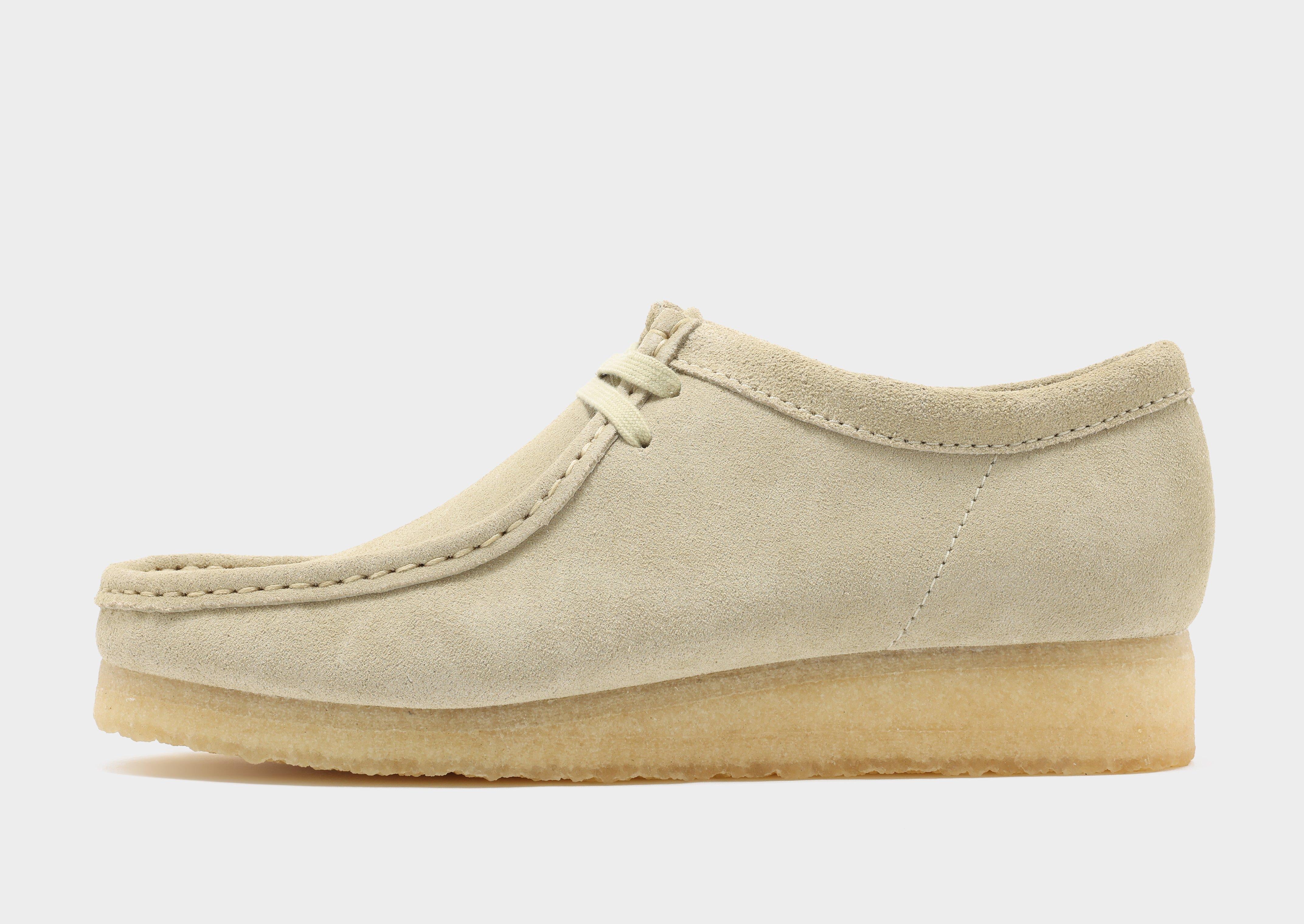 Beige Clarks Originals Wallabee - JD Sports Singapore