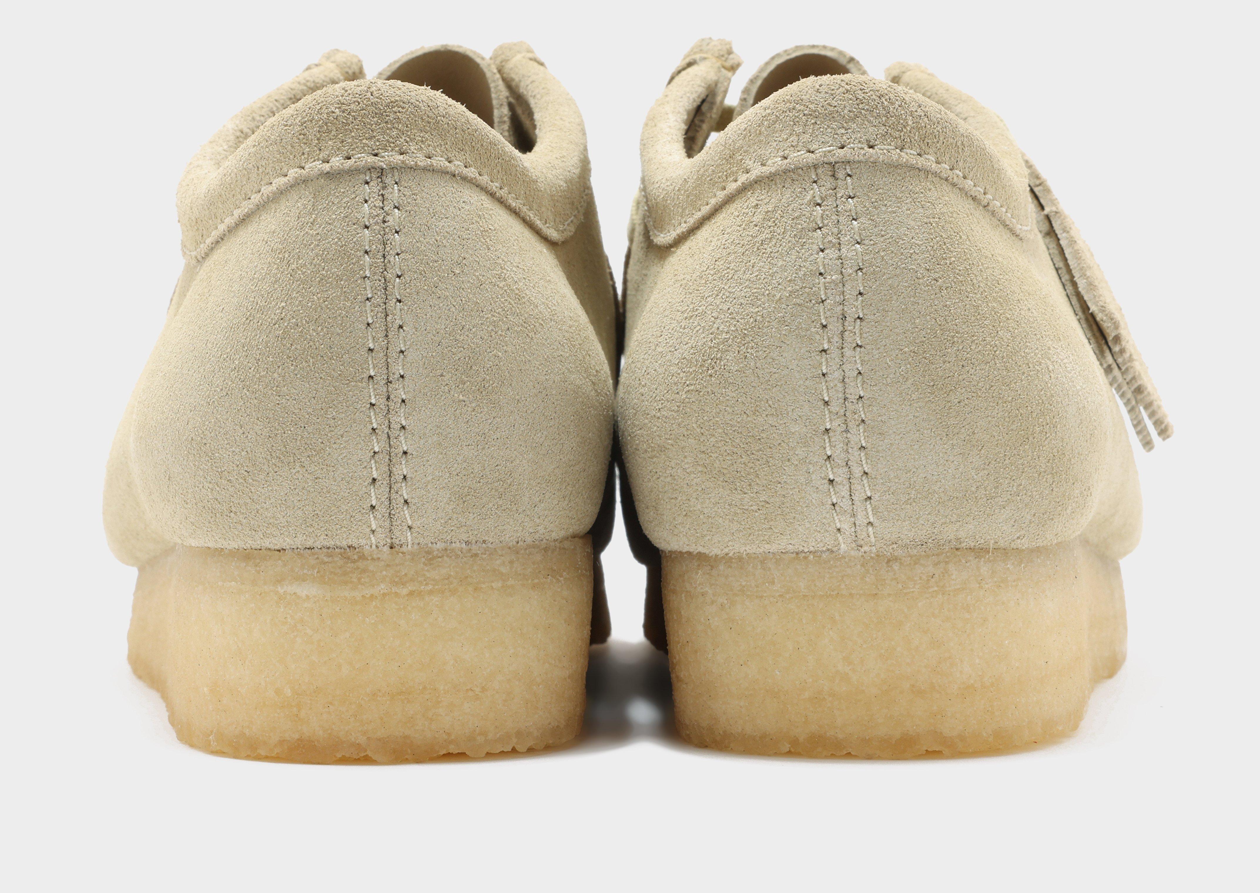 Beige Clarks Originals Wallabee - JD Sports Singapore