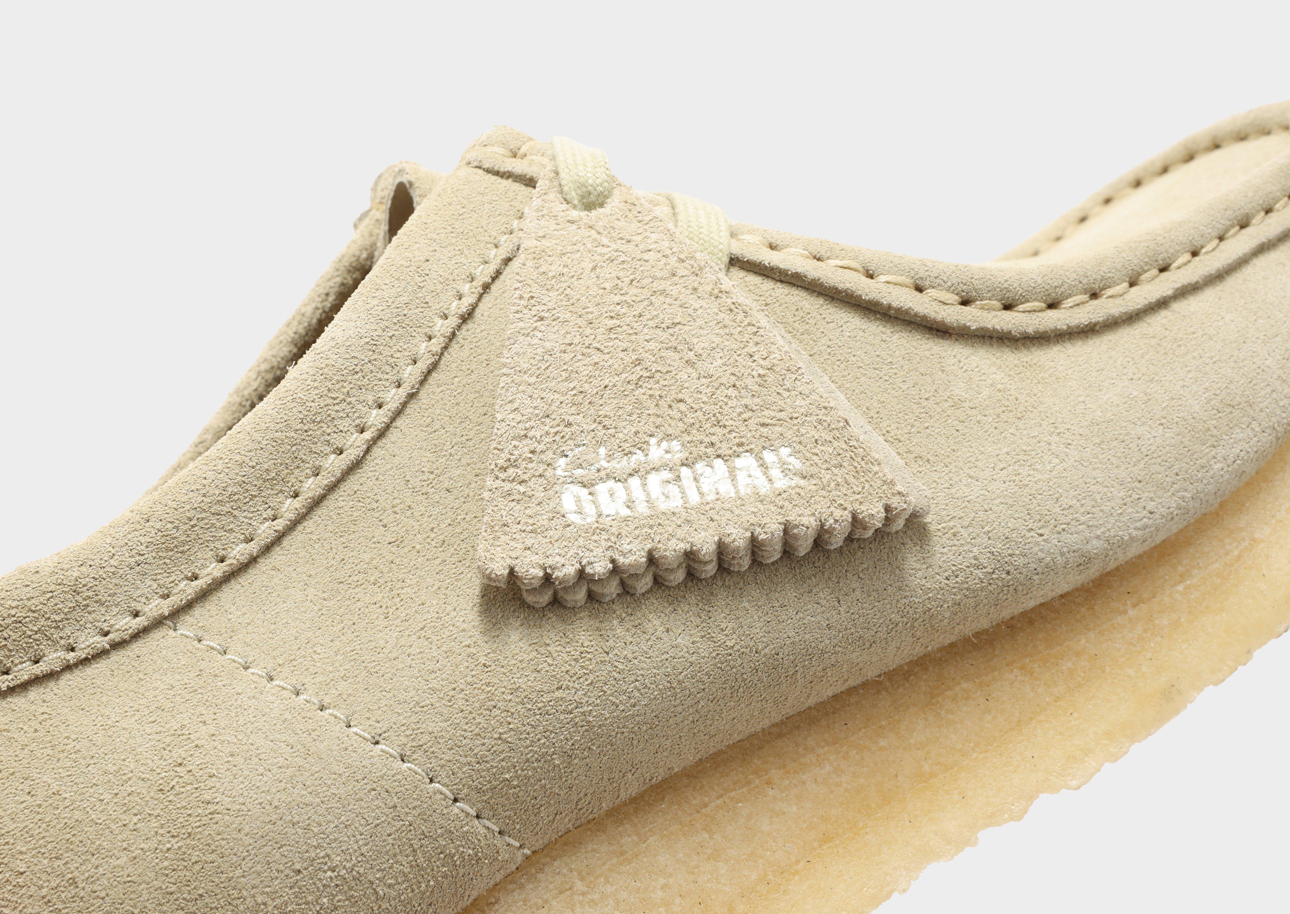 Beige Clarks Originals Wallabee - JD Sports Singapore