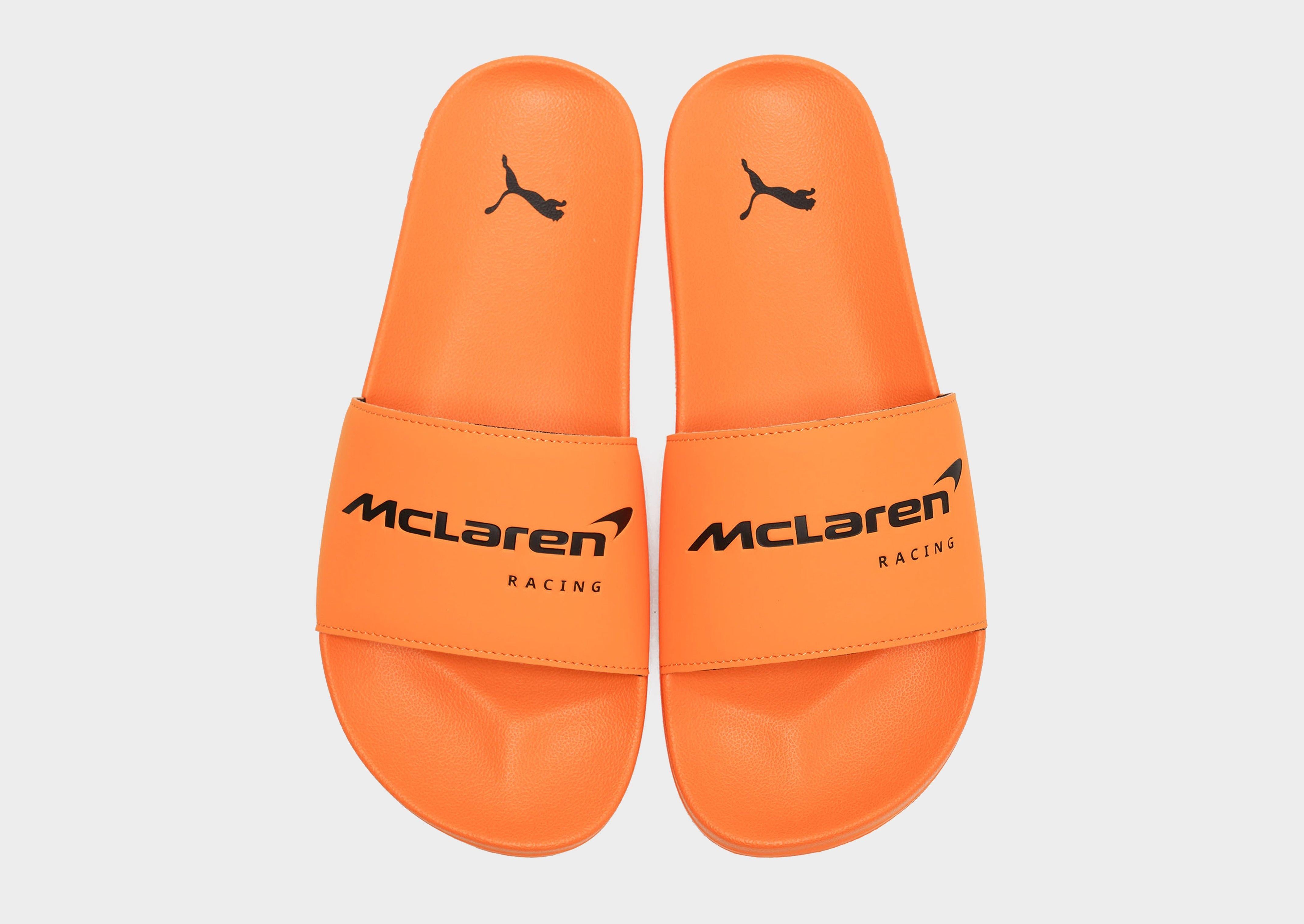 Orange Puma McLaren Leadcat 2.0 Slides - JD Sports Singapore
