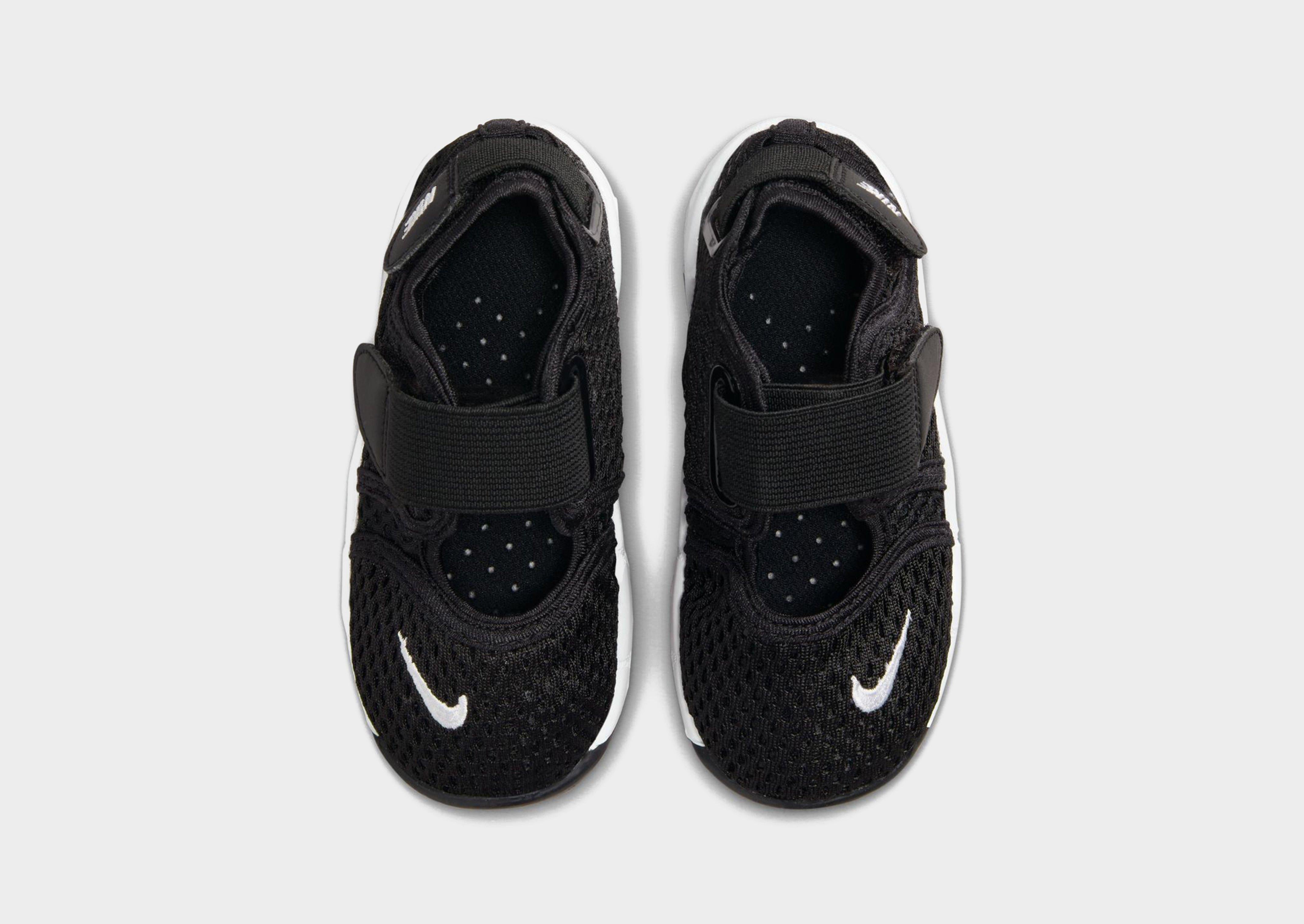 black velcro nike shoes