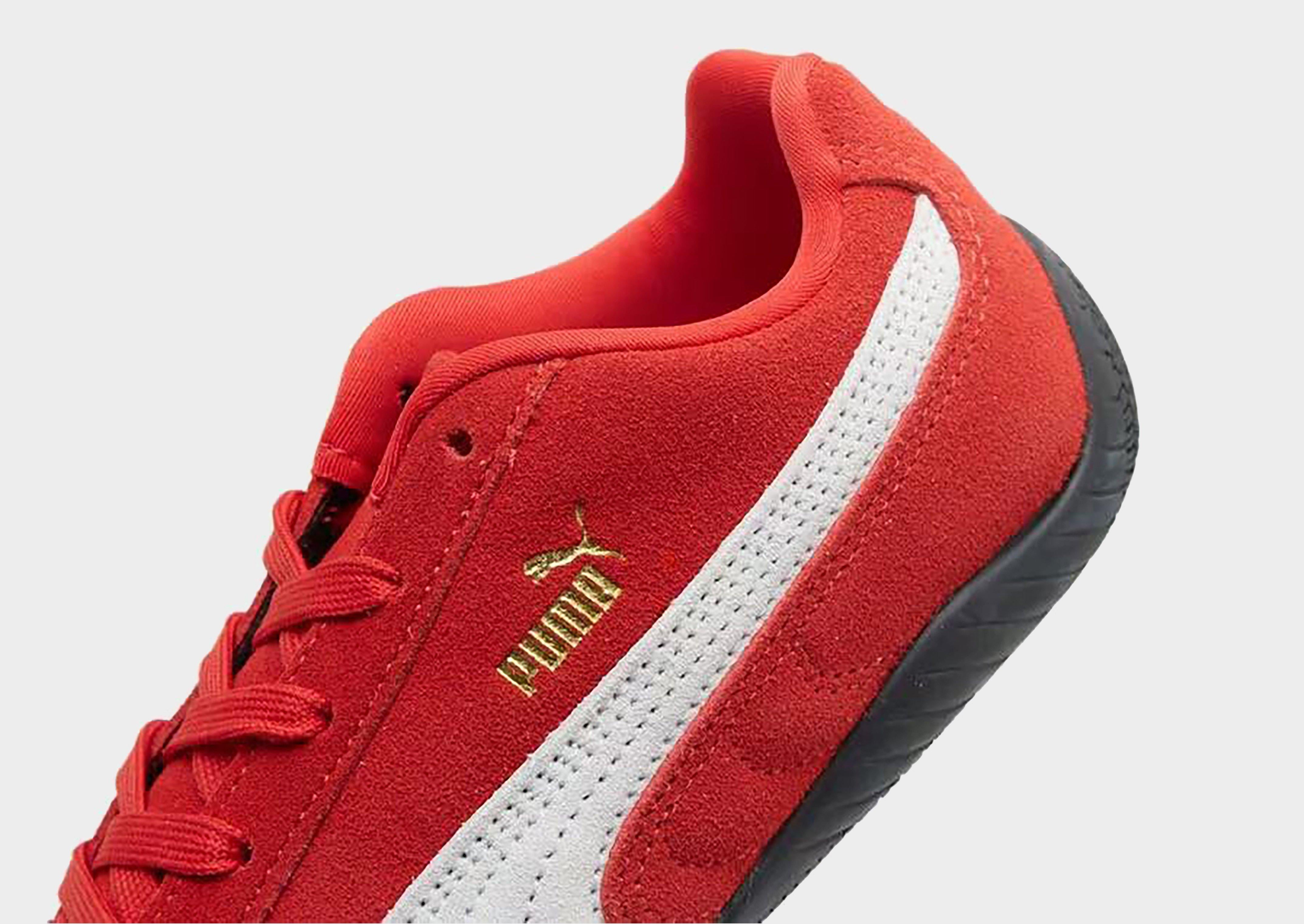 靴 PUMA Speedcat Junior JR US 5.5 Red Red Puma Speedcat Junior's - JD Sports Singapore