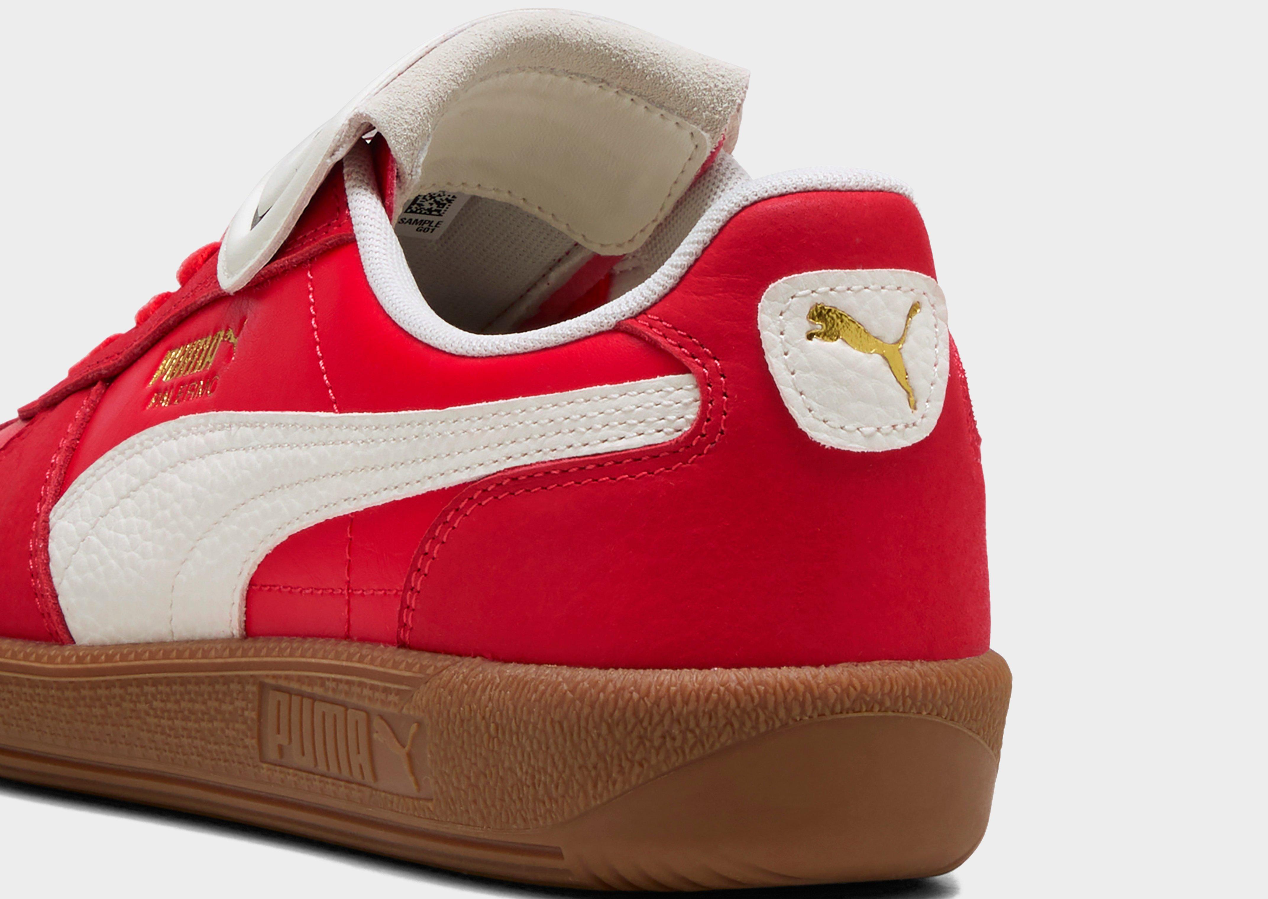 Red Puma Palermo Premium Women's - JD Sports Singapore