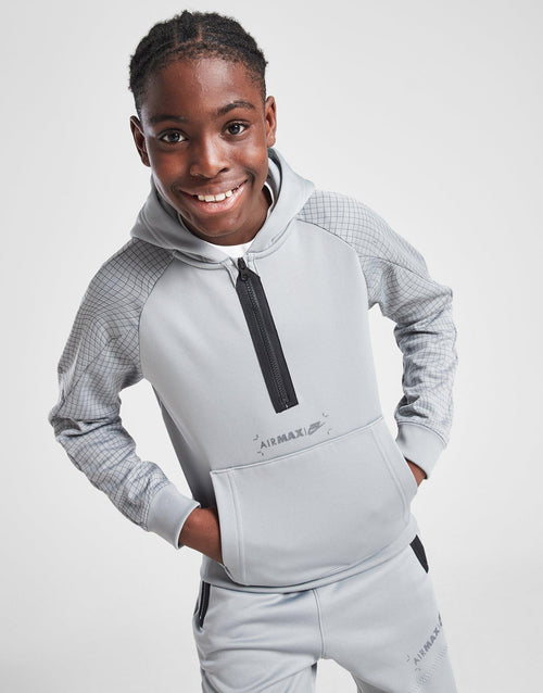 Air Max Poly 1/2 Zip Hoodie Junior