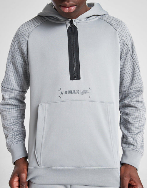 Air Max Poly 1/2 Zip Hoodie Junior