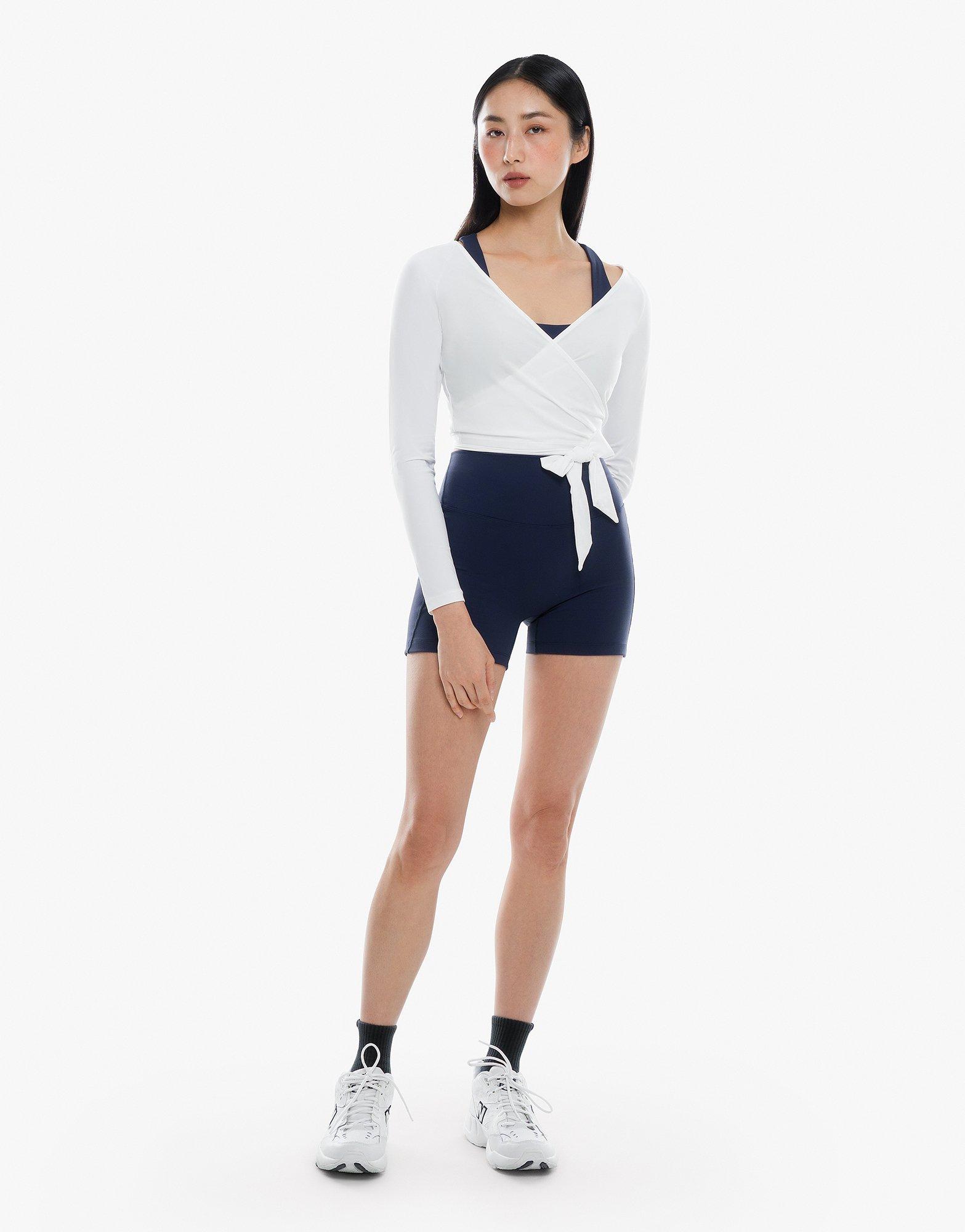Wrap Long Sleeve Top
