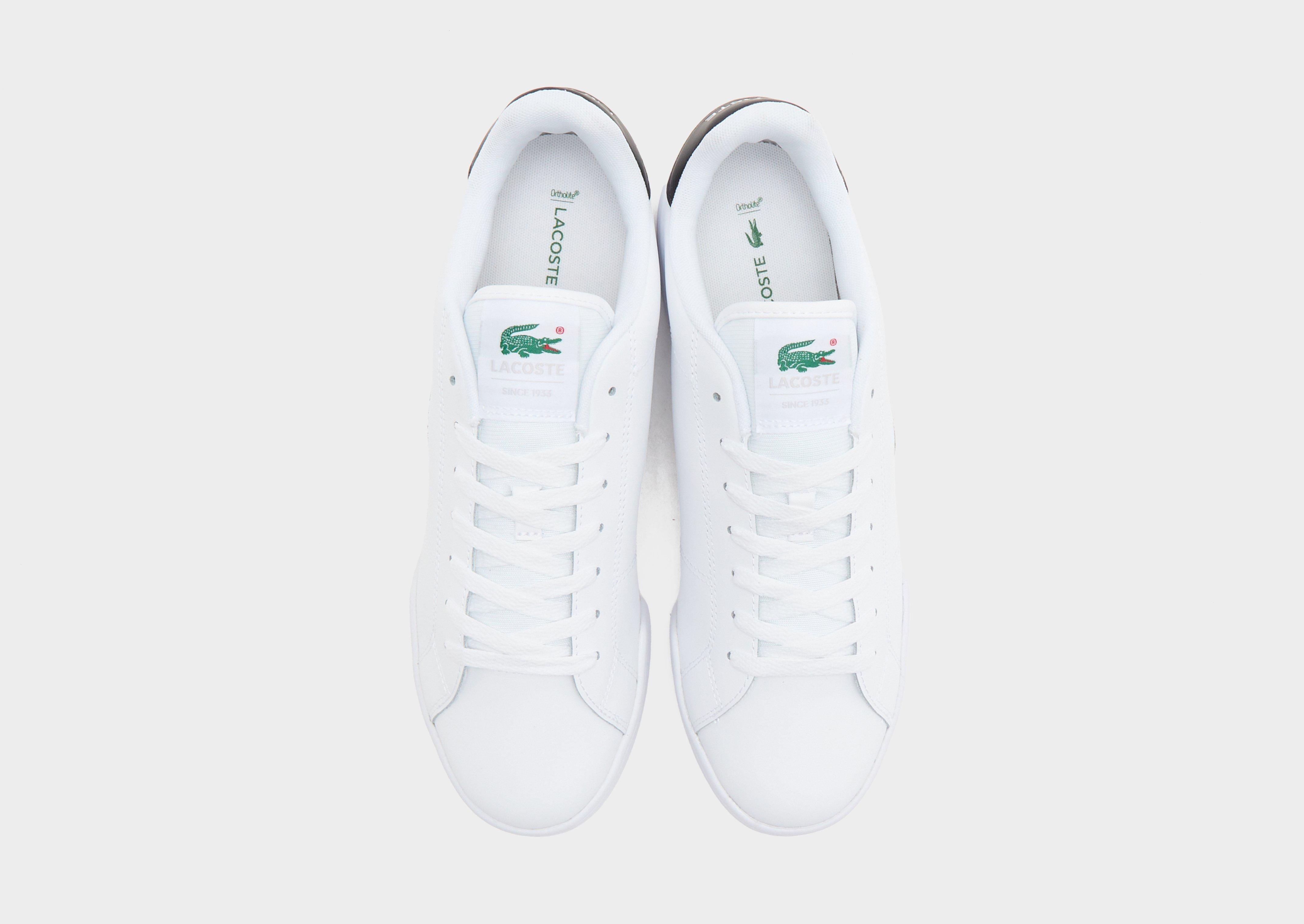 White Lacoste Carnaby Cup - JD Sports Singapore