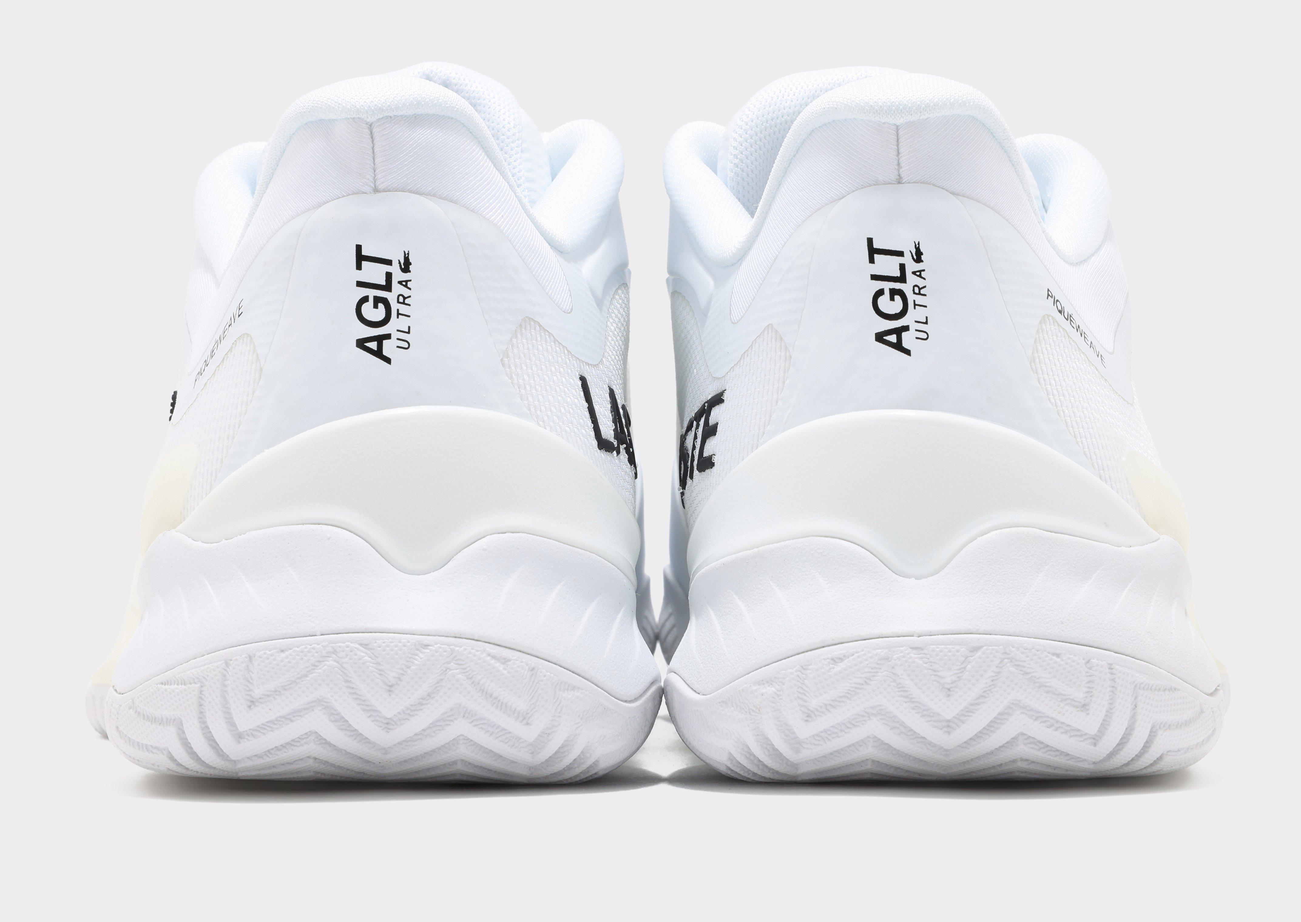 White Lacoste AG-LT Ultra Tennis - JD Sports Singapore