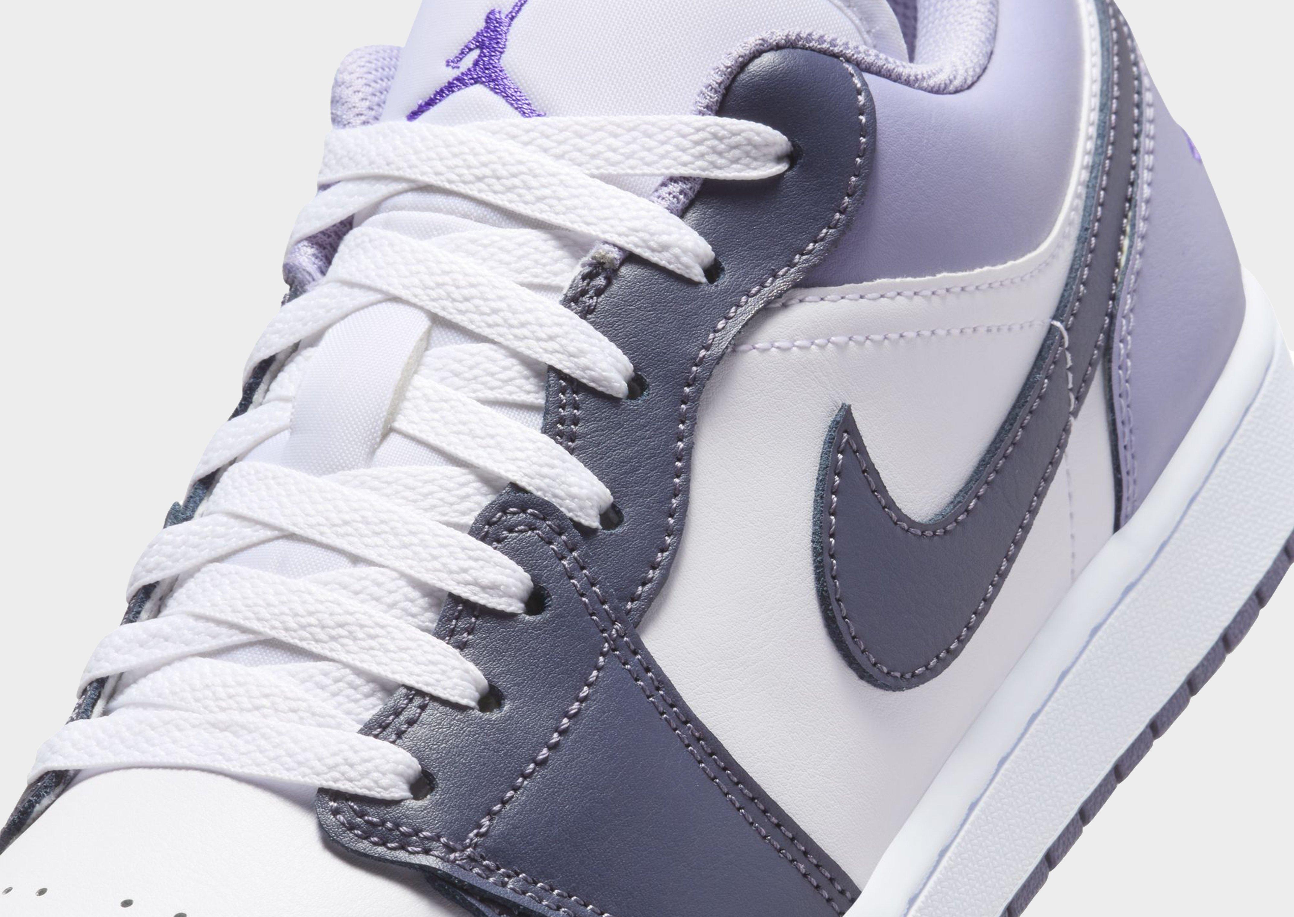 air jordans white low