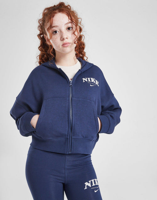 Girls' Trend Full Zip Fleece Hoodie Junior