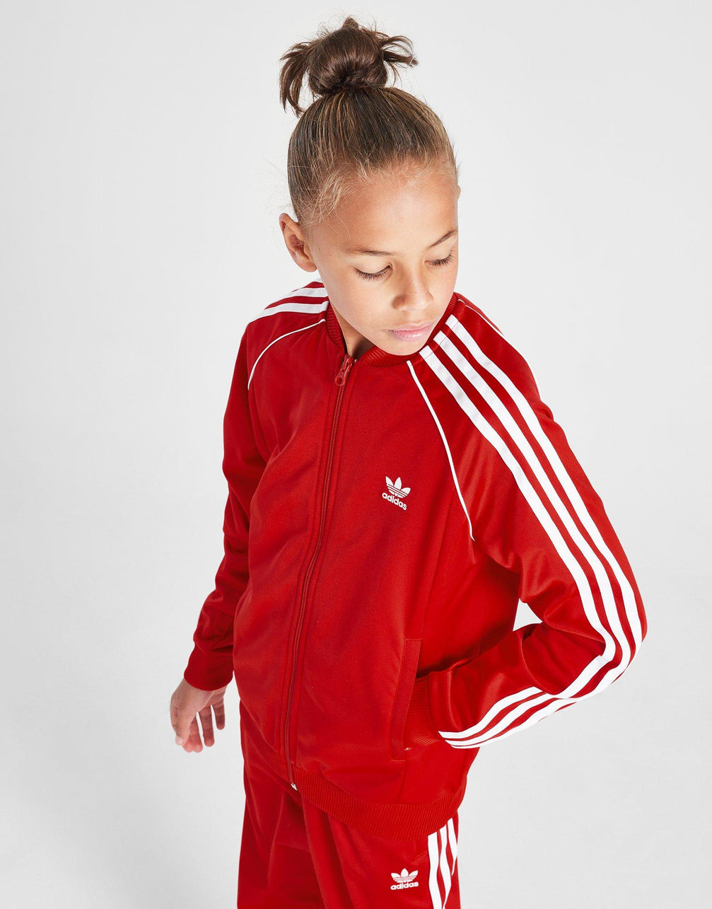 Red adidas SST Track Top Junior - JD Sports Singapore