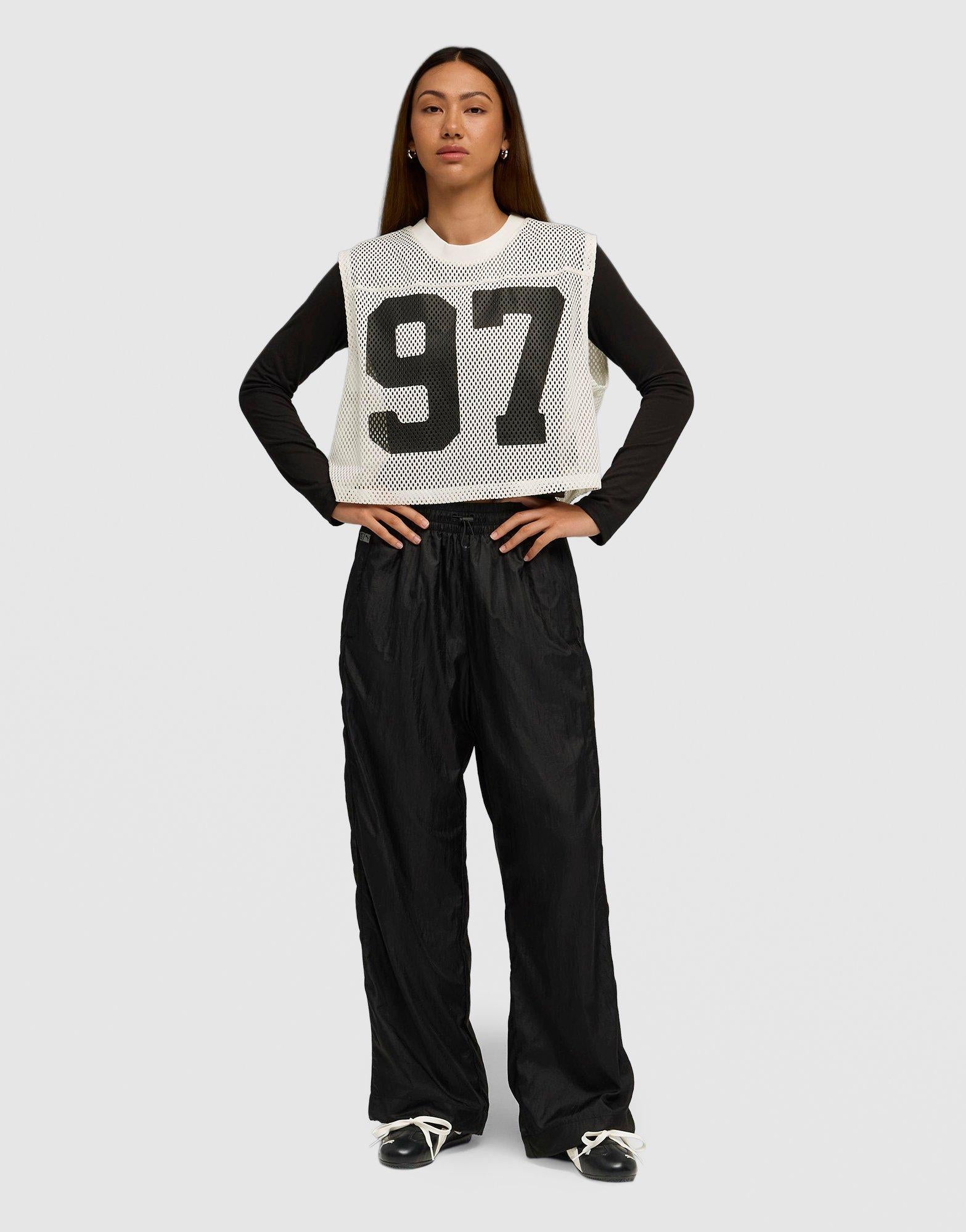 トップス PUMA X ROSE Relaxed Mesh Top S PUMA x ROSÉ Women's Relaxed Mesh Top | PUMA