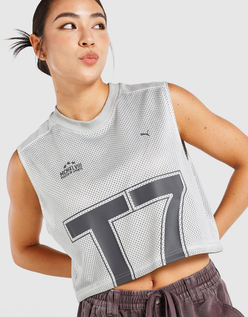 Dusky ROSÉ T7 Mesh Tank Top