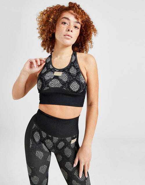 Snake Seamless Sports Bra
