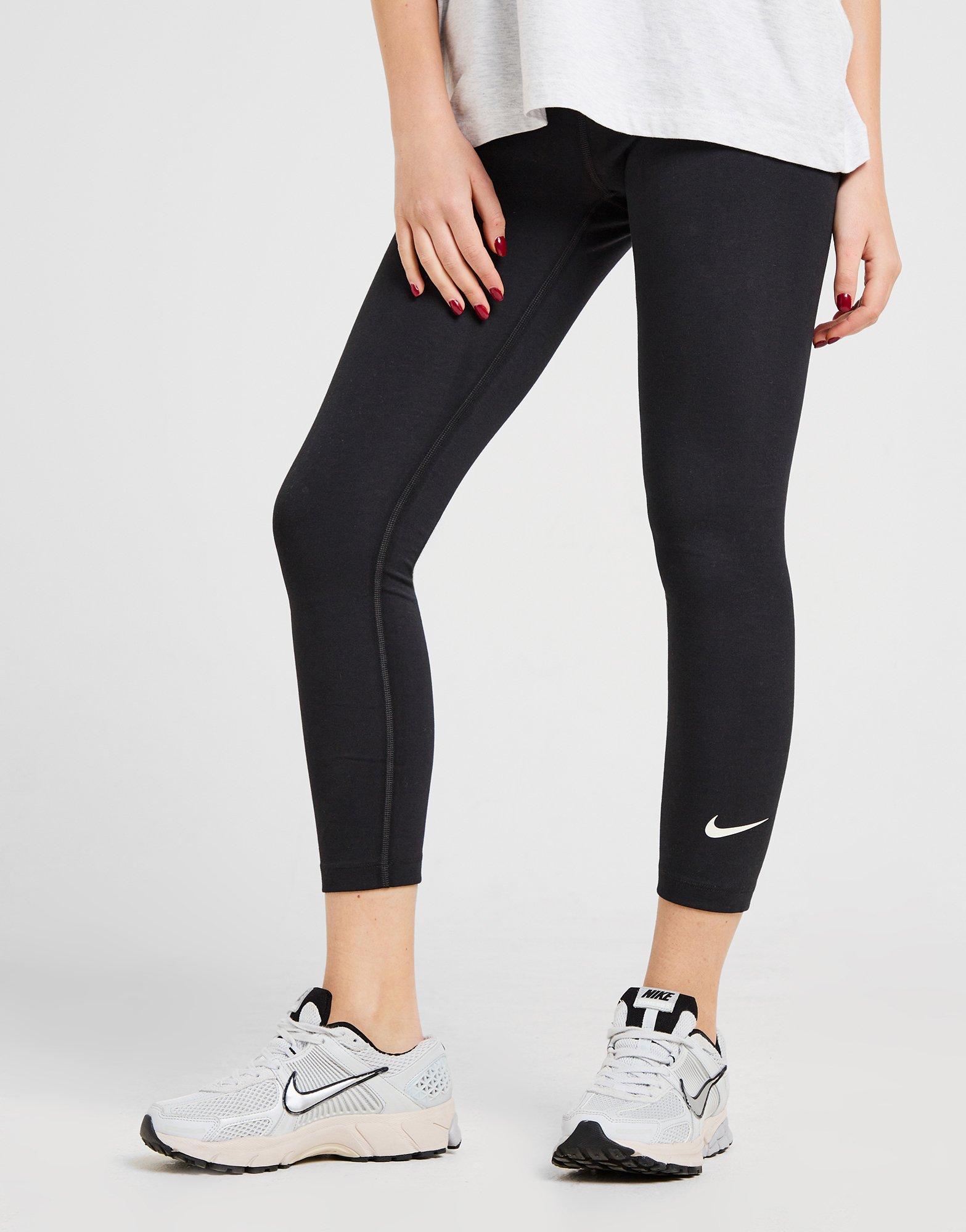 nike black club leggings