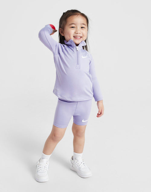 Girls' Pacer 1/4-Zip/Shorts Set Children's