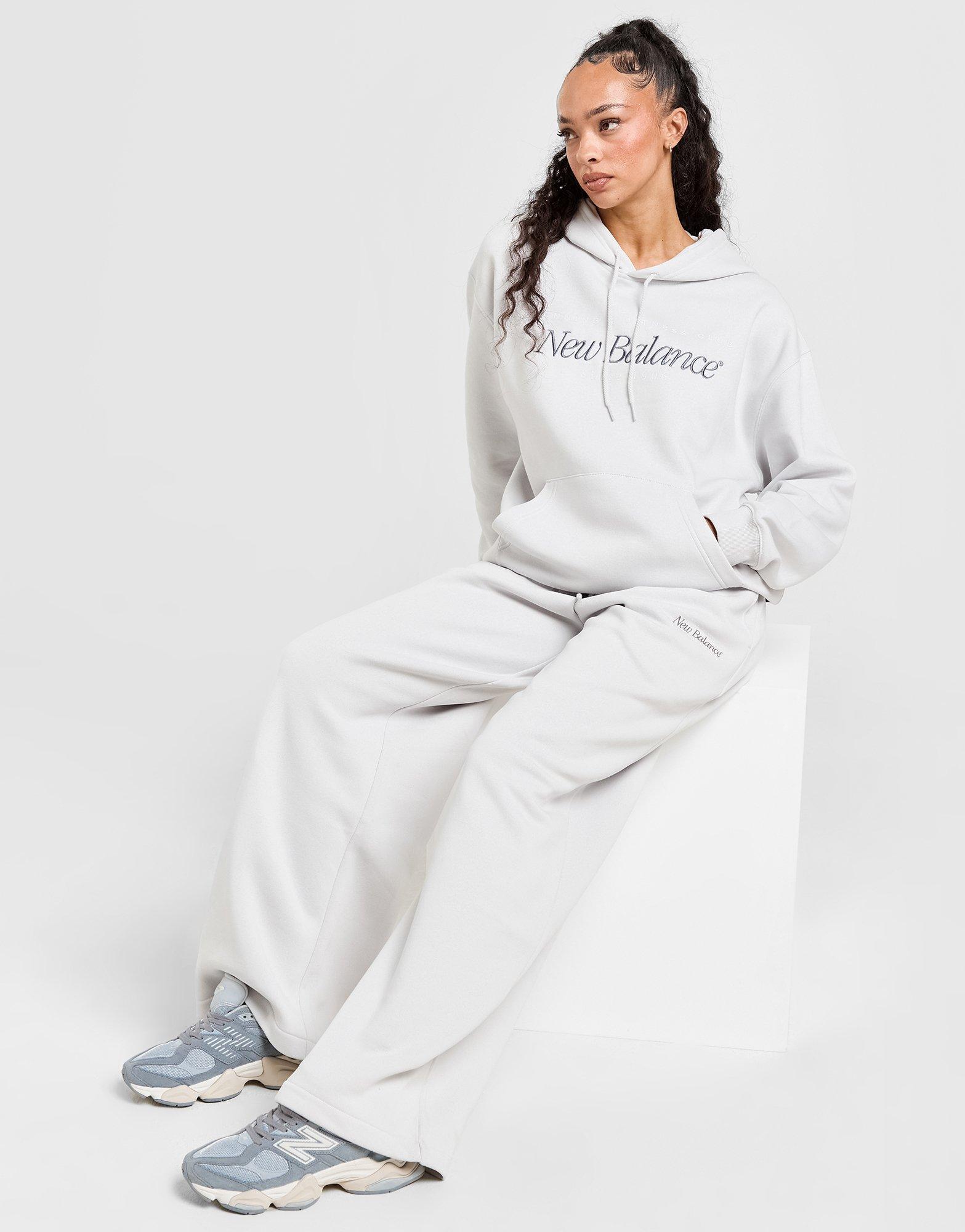 Double Script Wide Leg Joggers