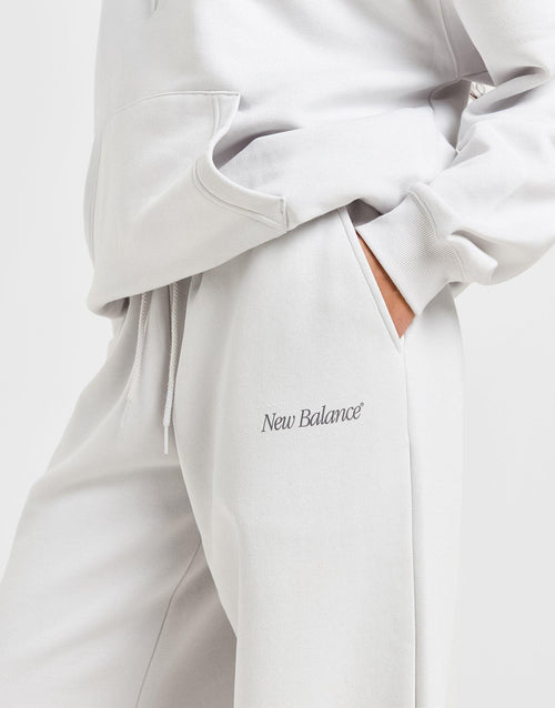 Double Script Wide Leg Joggers