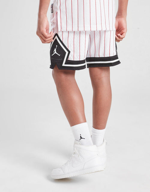 Diamond Striped Shorts Junior