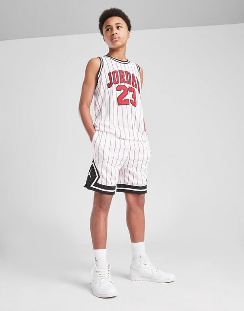 Diamond Striped Shorts Junior