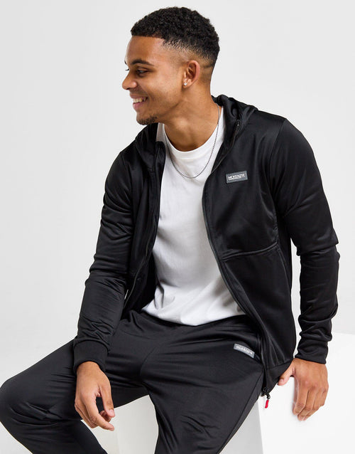Dalston Poly Full Zip Hoodie