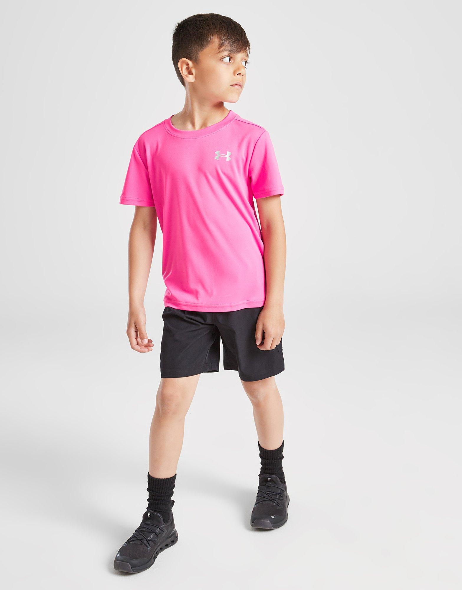 UA Tech T-Shirt/Woven Cargo Shorts Set Junior's