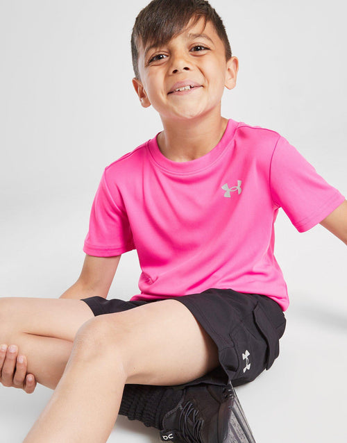 UA Tech T-Shirt/Woven Cargo Shorts Set Junior's
