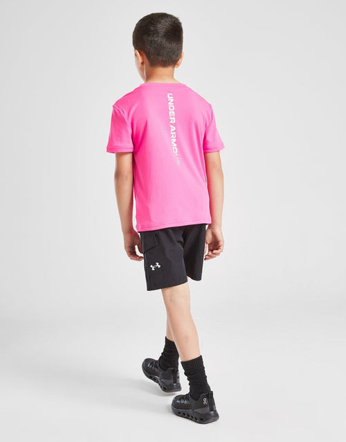 UA Tech T-Shirt/Woven Cargo Shorts Set Junior's