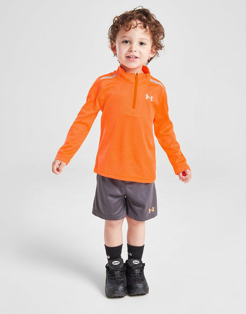UA Tech Twist 1/4 Zip/Shorts Set Infant's