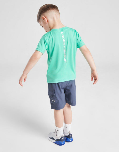 Tech T-Shirt/Woven Cargo Shorts Set Infant's
