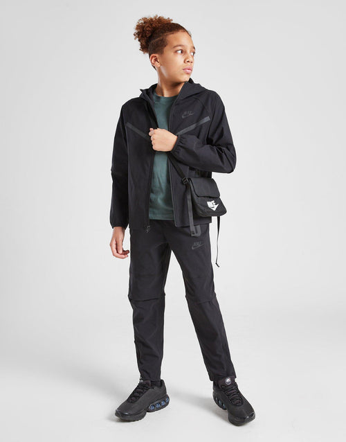 Tech Woven Full Zip Jacket Junior