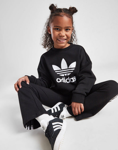 Trefoil Loose Crew Tracksuit Children's