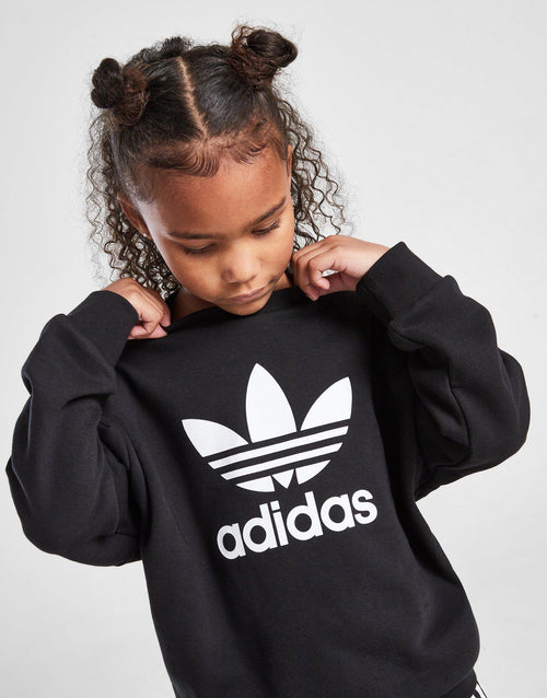 Trefoil Loose Crew Tracksuit Children's