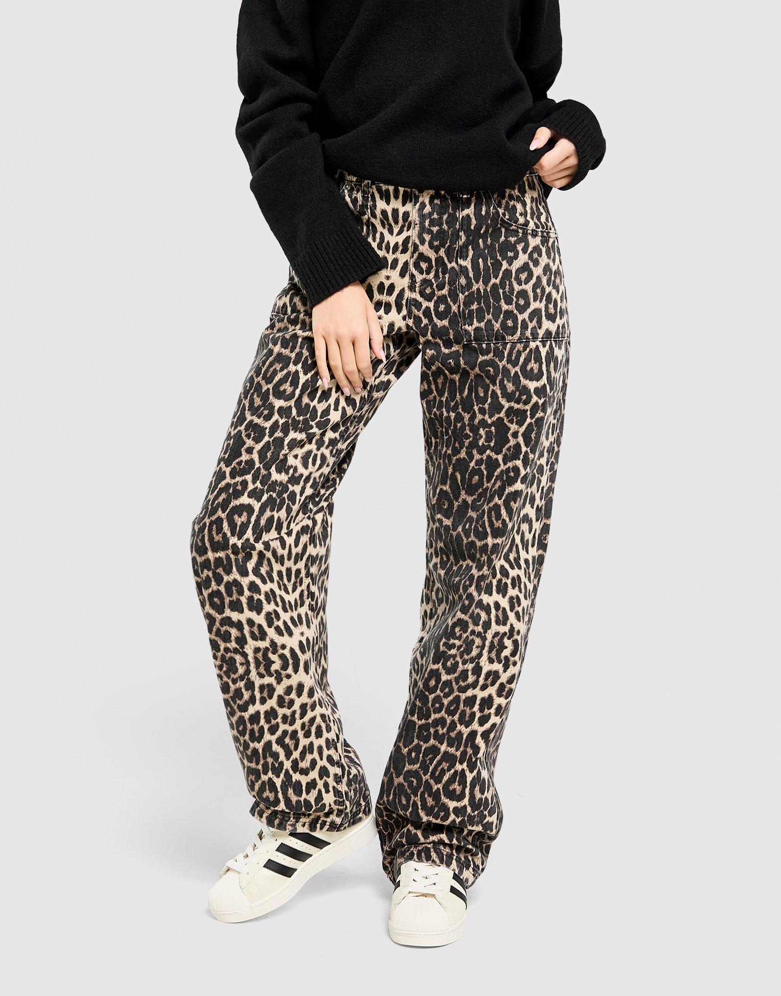 Mid-Rise Loose Jeans