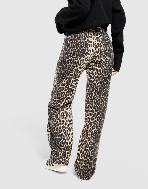 Mid-Rise Loose Jeans