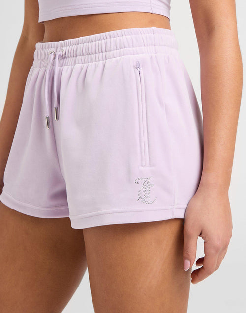 Diamante JC Logo Shorts