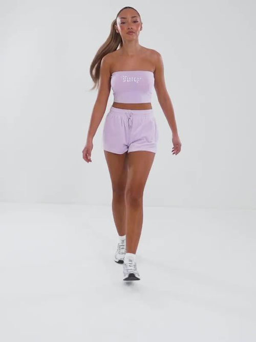 Diamante JC Logo Shorts