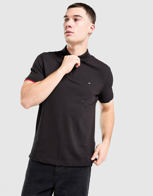 Zipped Polo Shirt
